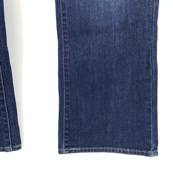 Levi's Slight Curve Skinny Boot Jeans Womens Size 32 X 32 Dark Wash Low Rise - Picture 5 of 7